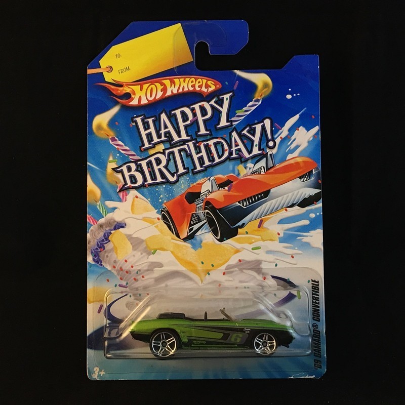 69 Camaro Convertible Happy Birthday